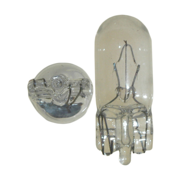 Hi Level Bulbs capless wedge medium 12v 3.4w (10 pack)